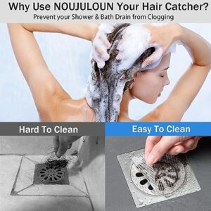 Disposable Shower Drain Hair Catcher,Drain Hair Catcher,Shower Drain Cover Hair Catcher, 25Pack