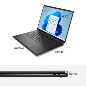 HP- Spectre 2-in-1 | Display: 16" 3K+ Touch-Screen | Processor: Intel Evo Core i7 | RAM: 16GB | Memory: 512GB | Pen Included - Nightfall Black