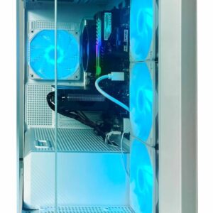 NSX GAMING ProWhite PC Gamer Ryzen 7 5700X, 16 GB (2X 8GB RAM), 1 TB SSD, RTX 3060 Ventus 2X 12GB OC, Windows 11 Home, Peripherals Includes & 1 Year Warranty