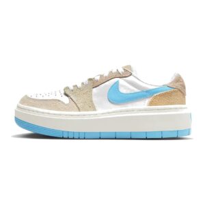 W AIR Jordan 1 Elevate Low SE - Size 5.5 US - White/Sanddrift/Baltic Blue