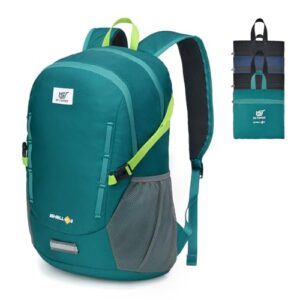 skysper lightweight hiking backpack - 20l small travel backpack packable back packs water resistant hiking backpacks for women men(cyan)