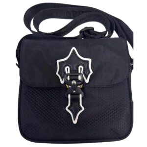 jmeyiwq oxford cloth crossbody sling sling backpack bag shoulder bag for men & women fashion backpack for office,job, sch ool, travel &small cruise outdoor d uffel bag(black)