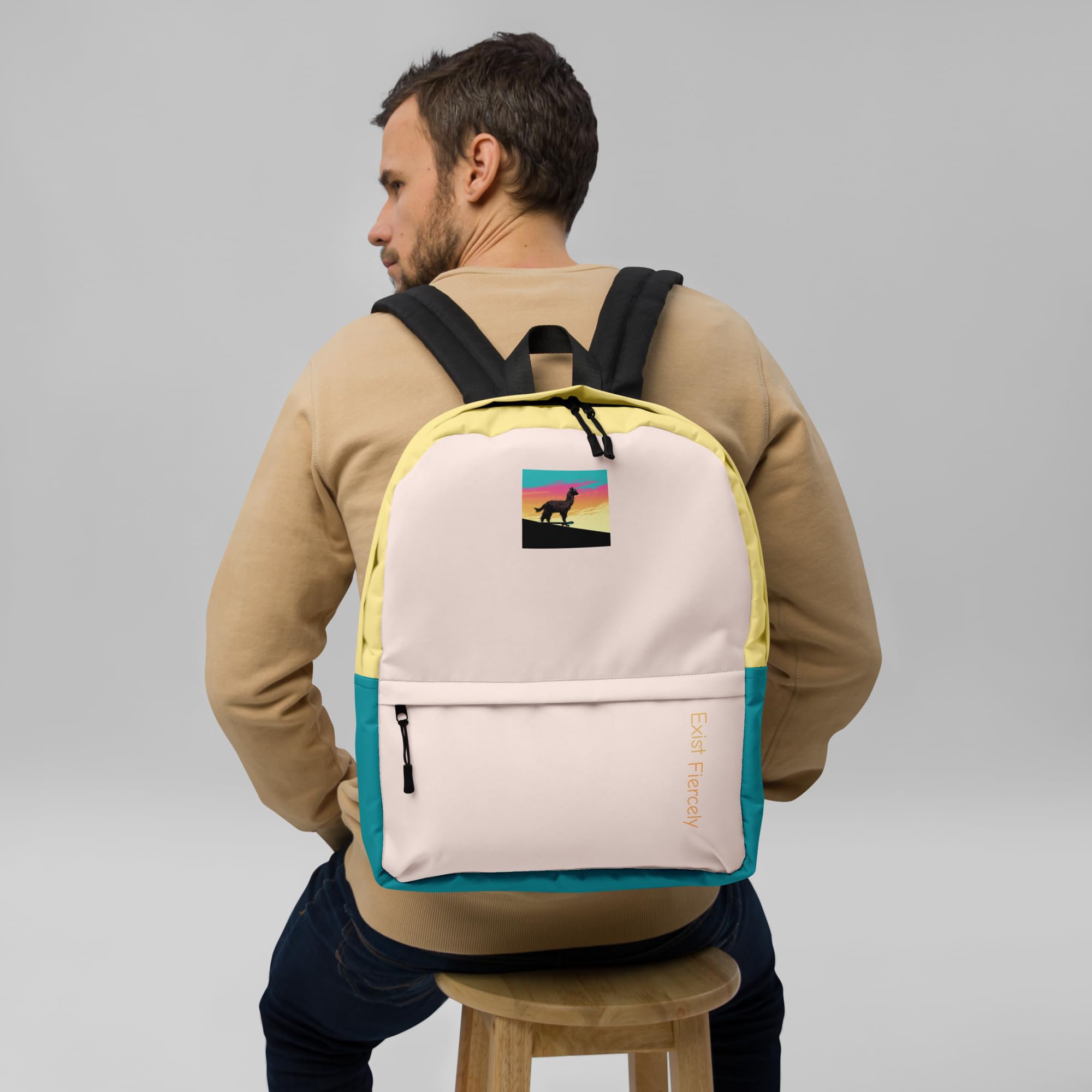 Llama Backpack, Llama Backpack For Adults, Exist Fiercely