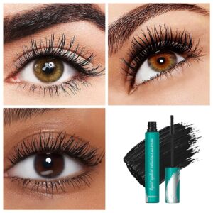 NexMe Mascara Liquid Extension Lashes,Black Mascara for Natural Lengthening and Thickening Effect,Natural No Clumping Smudging Lasting All Day(Black 0.38 oz/10.7g)