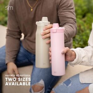 Simple Modern Filtered Water Bottle | Insulated Stainless-Steel Carbon Filter Travel Water Bottles | Reusable for Clean Drinking Water On The Go | 34oz, Almond Birch