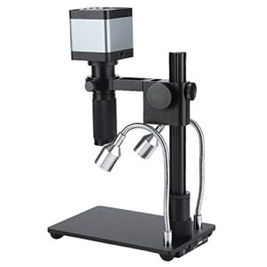 digital microscope camera, lab 2k high resolution microscope camera for phone maintenance for teaching demonstration (us plug)