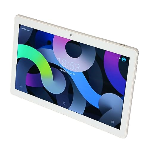 DAUERHAFT Tablet PC, 12GB RAM 256GB ROM Tablet 1920x1200 HD 4G LTE Call US Plug 100-240V 10 Core CPU 8MP 20MP Camera for Games (US Plug)