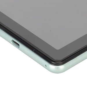 DAUZ HD Tablet, 4G LTE 5G WiFi Aluminium Alloy Office Tablet 10.1 Inch FHD 8GB RAM 256GB ROM for Travel (US Plug)