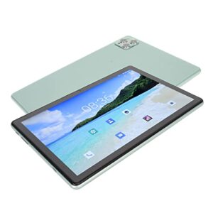 DAUZ HD Tablet, 4G LTE 5G WiFi Aluminium Alloy Office Tablet 10.1 Inch FHD 8GB RAM 256GB ROM for Travel (US Plug)