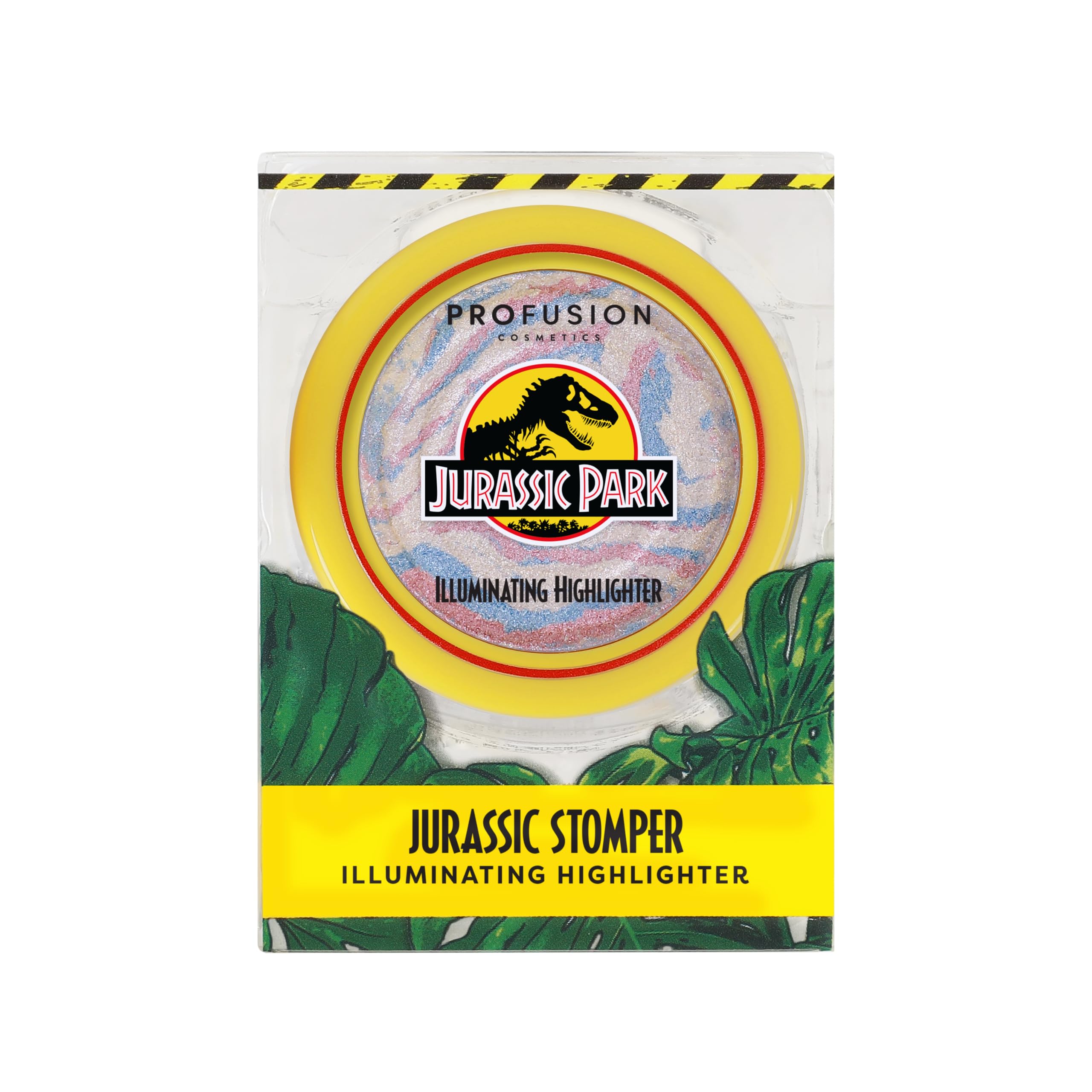 Profusion Cosmetics Jurassic Park Illuminating Highlighter Face Make Up - Skin Perfecting Palette Roaring Glow for Adventure-Ready Looks | Vegan & Cruelty-Free (JURASSIC STOMP)