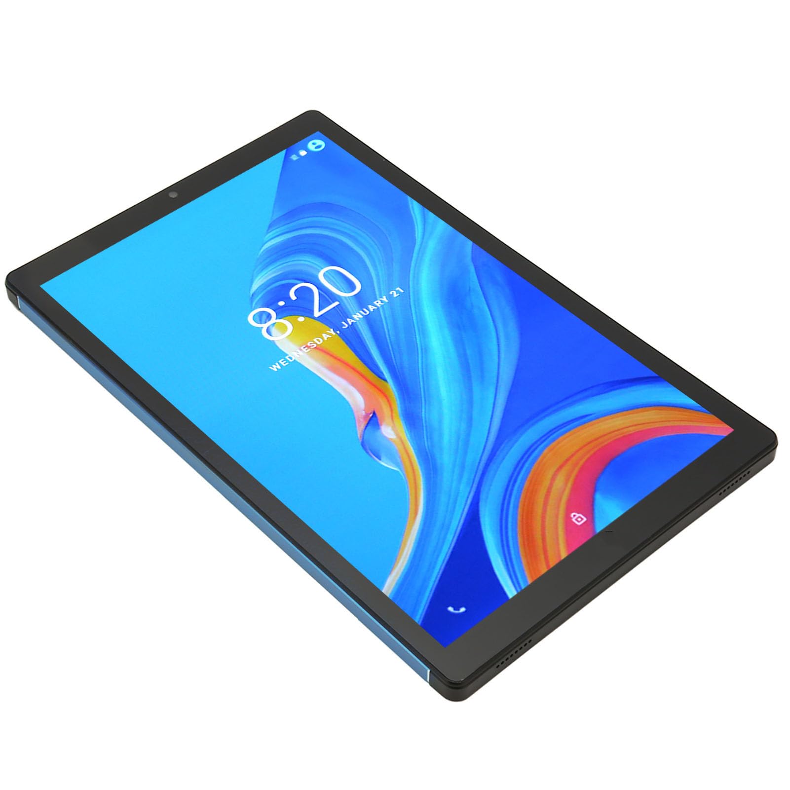 DAUERHAFT Tablet Computer, 6GB 128GB 100-240V 10.1 Inch Tablet 1960x1080 for Reading for Android 12.0 (US Plug)