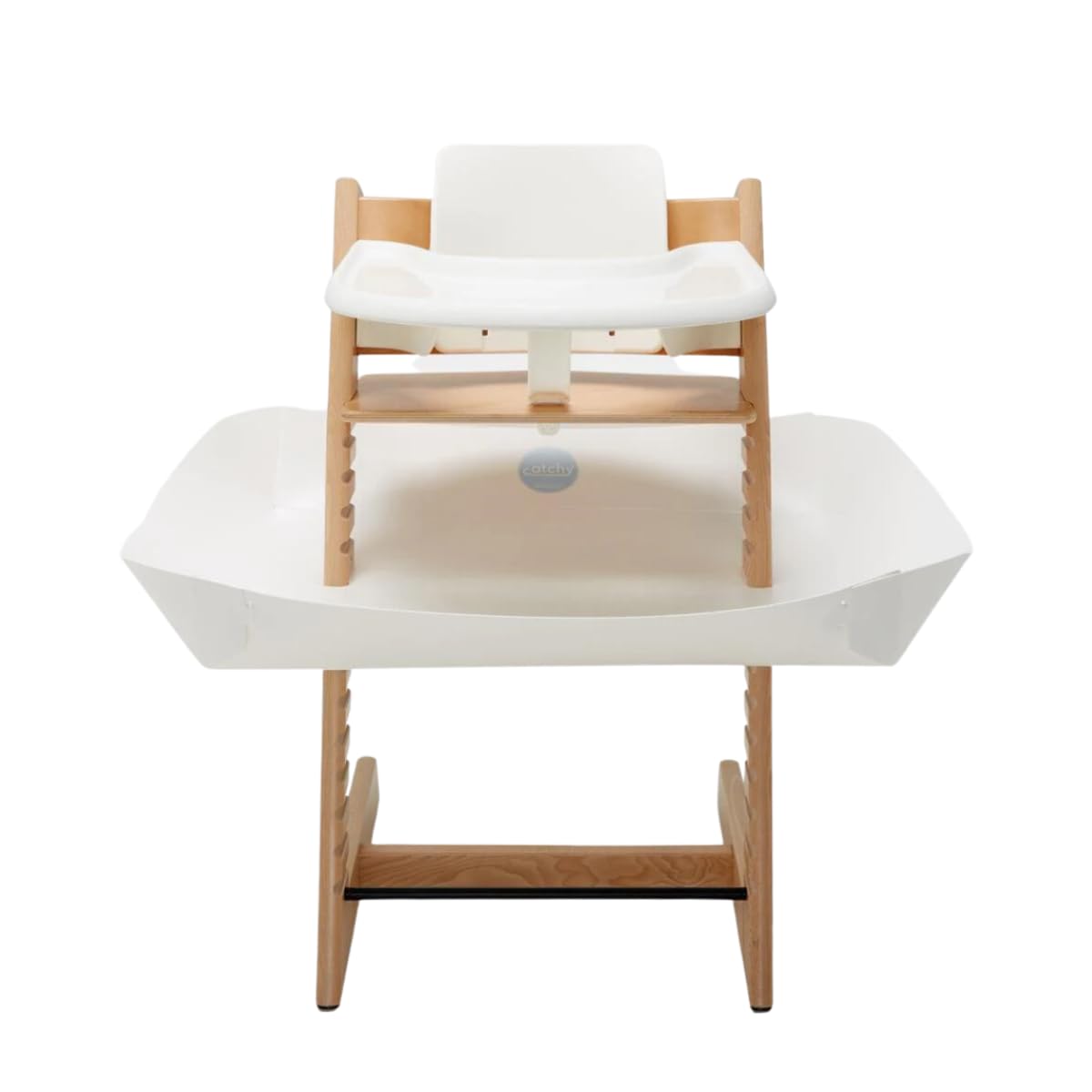 CATCHY - Food Catcher - Compatible with Stokke Tripp Trapp High Chair - Highchair Sold Separately - Baby & Toddler Food & Mess Catcher - Under High Chair Accessory - Baby Feeding Essentials