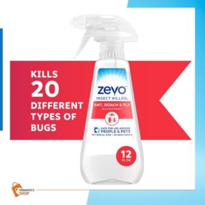 Zevo Instant Action Multi-Insect Catches Ants, Cockroaches and More, Indoor and Outdoor, Bioselective Pets + Venancio'sSticker (Total Items 4 | Zevo 12oz (1) + Fruit Trap (2) + (1) Card Protector)