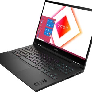 HP 2023 Omen 16.1" FHD 144 Hz IPS Gaming Laptop 7ms Response Time AMD Ryzen 7 6800H 8-Core 32GB DDR5 1TB NVMe SSD AMD Radeon RX 6650M 8GB GDDR6 4-Zone RGB Backlit Keyboard DP WiFi 6 Windows 11 Home