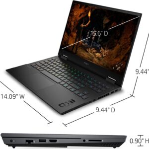 HP 2023 Omen 16.1" FHD 144 Hz IPS Gaming Laptop 7ms Response Time AMD Ryzen 7 6800H 8-Core 32GB DDR5 1TB NVMe SSD AMD Radeon RX 6650M 8GB GDDR6 4-Zone RGB Backlit Keyboard DP WiFi 6 Windows 11 Home