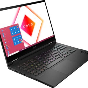 HP 2023 Omen 16.1" FHD 144 Hz IPS Gaming Laptop 7ms Response Time AMD Ryzen 7 6800H 8-Core 32GB DDR5 1TB NVMe SSD AMD Radeon RX 6650M 8GB GDDR6 4-Zone RGB Backlit Keyboard DP WiFi 6 Windows 11 Home