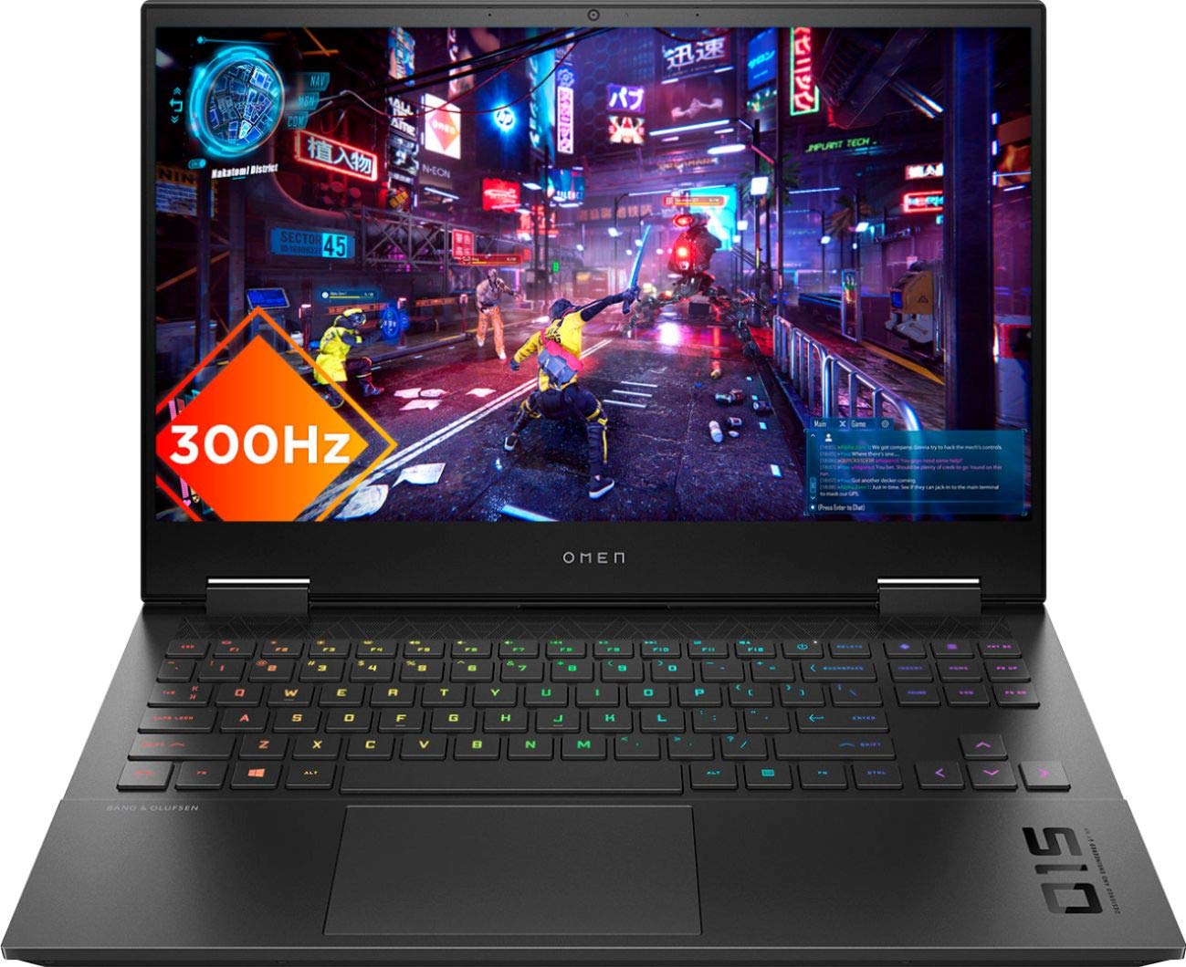 HP 2023 Omen 16.1" FHD 144 Hz IPS Gaming Laptop 7ms Response Time AMD Ryzen 7 6800H 8-Core 32GB DDR5 1TB NVMe SSD AMD Radeon RX 6650M 8GB GDDR6 4-Zone RGB Backlit Keyboard DP WiFi 6 Windows 11 Home