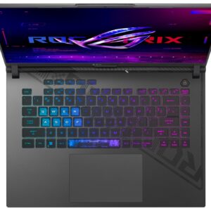 EXCaliberPC 2023 ASUS ROG Strix G16 G614JV-ES94 (i9-13980HX, 64GB RAM, 2X 1TB NVMe SSD, RTX 4060 8GB, 16" QHD+ 240Hz 3ms, Windows 11) Gaming Notebook