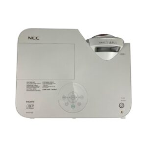 NEC M333XS DLP Projector Short-Throw NP-M333XS 3300 ANSI HD 1080p HDMI, Bundle remote Control, HDMI Cable, Power Cable