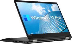 lenovo thinkpad l13 yoga business 2-in-1 laptop, 13.3" fhd touchscreen display, 11th gen intel core i7, 16gb ram, 2tb pcie m.2 ssd, 3-yr warranty, wecam, fp reader, wi-fi 6, windows 11 pro, black