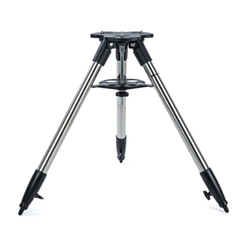 Celestron Starsense Explorer 130 mm Dobsonian Telescope - Smartphone App-Enabled Tabletop Scope for Adults, Beginners and Astronomy Enthusiasts Bundle with All-Metal Height-Adjustable Tripod (2 Items)