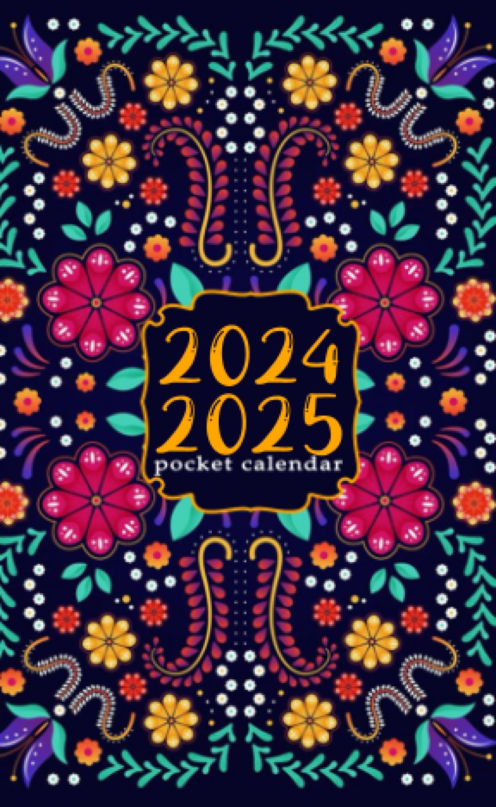 2024-2025 pocket calendar for purse: January 2024 To December 2025 - Small Size 4 x 6.5 Inches