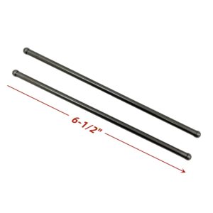 2PCS Valve Push Rod For Harbor Freight Chicago Electric Predator Loncin Rato 346CC 389CC 420CC Gas Generator For Generac Centurion 11HP 12HP 13HP For For Duromax 16HP 18HP Gas Engine 6-1/2” Length