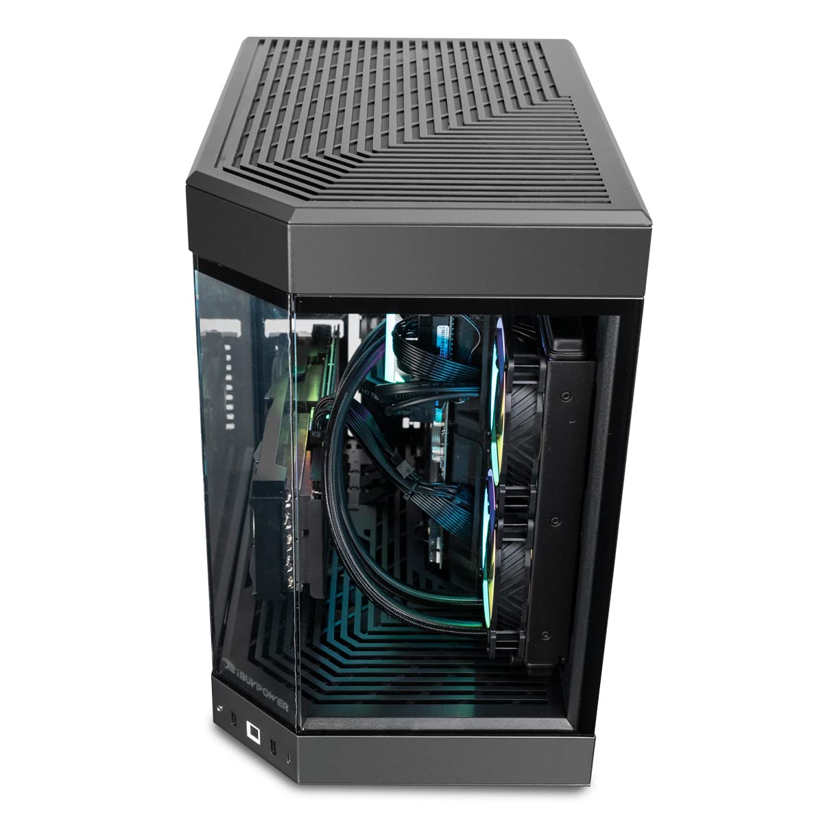 iBUYPOWER - Y60 Gaming Desktop – AMD Ryzen 9 7900X – 32GB DDR5 Memory – NVIDIA GeForce RTX 4070Ti 12GB – 1TB SSD - Black - Windows 11