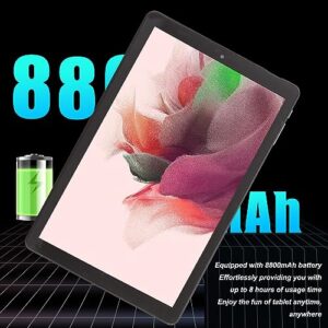 Smart Tablet, HD Touch Display 4GB RAM 64GB ROM WiFi Tablet 10.1 Inch 8 Core for Game for Reading (US Plug)