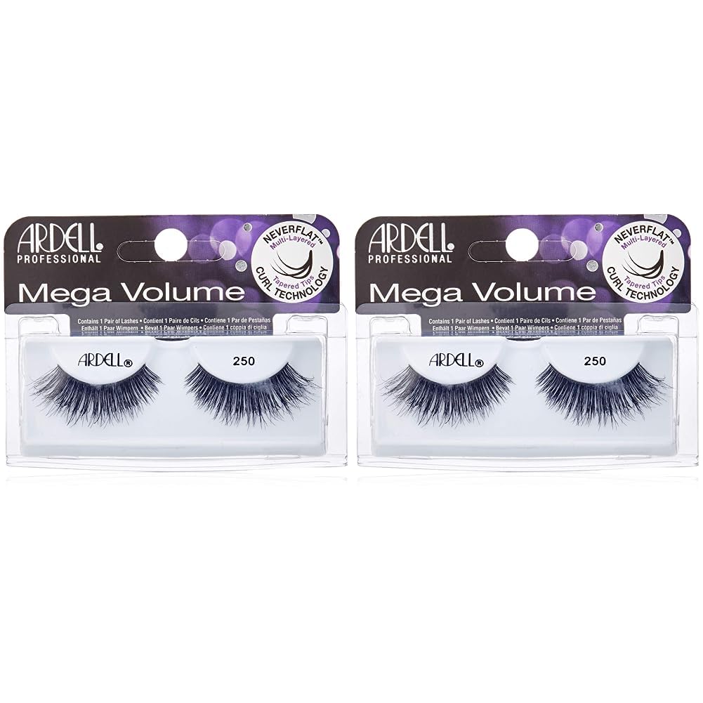 3D Mega Volume #250 Lashes (Pack of 2)