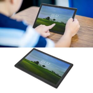 Haofy 10.1 Inch Tablet, 6GB RAM 64GB ROM 2560x1600 5G WiFi Tablet PC for Entertainment for Work (Black)