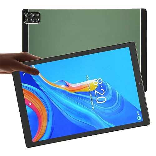 Haofy Tablet, Dual Speakers 2MP 5MP 5GWiFi 8800mAh 6GB 128GB 2 in 1 Tablet 1960x1080 for Business (US Plug)