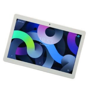 Tablet Computer, 2 in 1 Tablet 10 Core CPU 1920x1200 HD 8MP 20MP Camera 10.1 Inch 12GB RAM 256GB ROM US Plug 100-240V for Entertainment (US Plug)