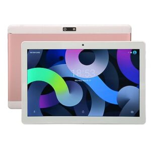 Haofy 10.1 Inch FHD Tablet, 4G LTE Tablet 8800mAh 5G WiFi 256GB Expandable 100‑240V MT6755 Deca Core for Work (US Plug)