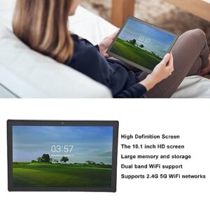 FOLOSAFENAR 10.1 Inch Tablet PC, 2560x1600 6GB RAM 64GB ROM 8MP Rear Camera 10.1 Inch Tablet for Work for Entertainment (Black)
