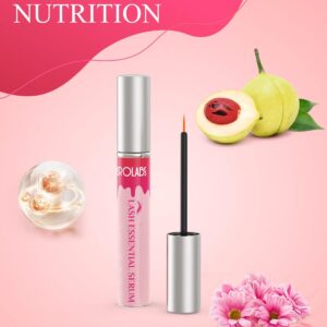 +1HEROLABS Lash Serum Based On Botanical Formula, Lash Essential Serum For Nourishing Brows & Lashes(5ML, 5-Month Supply)