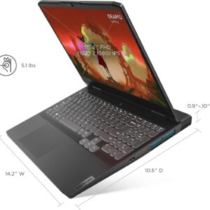 Lenovo 2023 Newest IdeaPad Gaming 3 Laptop, 15.6" FHD 120Hz Display, AMD Ryzen 5 6600H Processor(Beat i5-12400F), NVIDIA GeForce RTX 3050, 16GB DDR5 RAM, 1TB SSD, WiFi 6, Bluetooth, Windows 11 Home