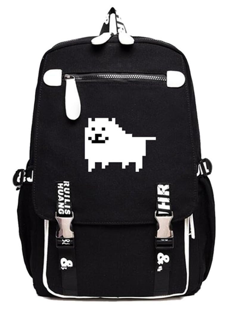 WANHONGYUE Undertale Game Canvas Rucksack Laptop Backpack Casual Dayback /20