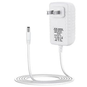 12v charger replacement for spectra breast pump s1, s2 plus, s3 pro, 9 plus, 6ft charging power cord