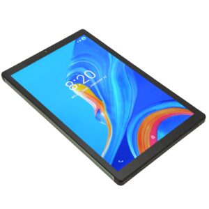 FOLOSAFENAR HD Tablet, 6GB 128GB 100‑240V 10.1 Inch Tablet PC with Earbuds for Work for Android 12 (US Plug)