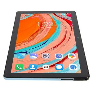 fannay Tablet PC, Octa Core Processor 4G Network GPS Front 8MP 10.1 Inch 2-in-1 Tablet 6GB RAM 128GB ROM for Work for Learning (US Plug)