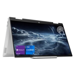 hp pavilion x360 convertible 2-in-1 laptop, 15.6" fhd touchscreen display, intel core i7-1255u, 64gb ram, 2tb ssd,fp reader, backlit kb, wi-fi 6, hdmi, windows 11 pro, stylus pen included