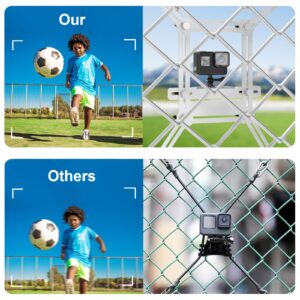 Fence Mount for Mevo Start, GoPro, iPhone, Phones, Digital Action Camera, to a Chain Link Fence for Recording Baseball,Softball and Tennis Games