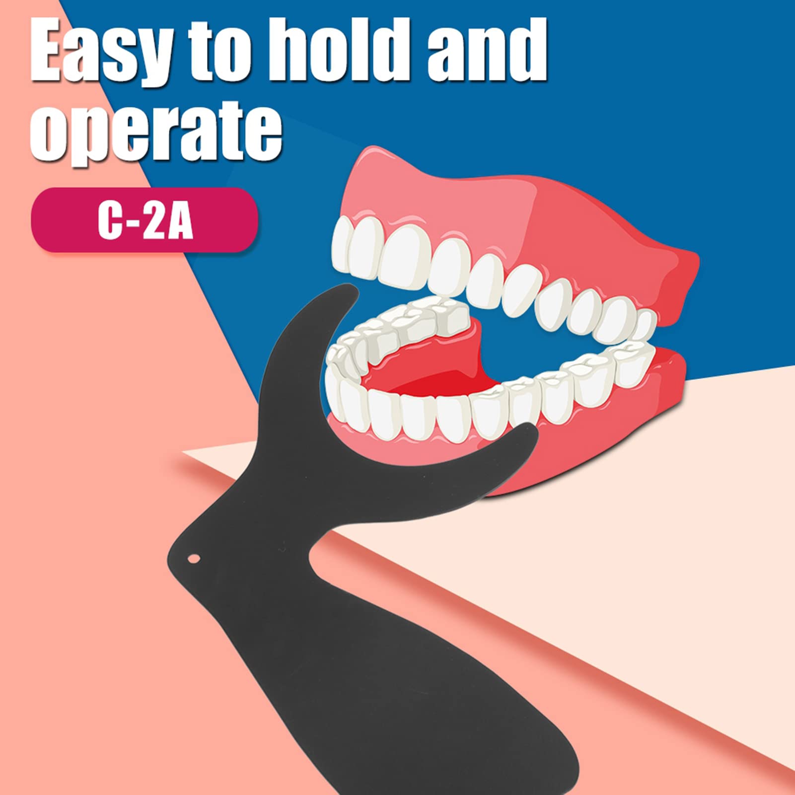 Photography Contraster, Oral Background, Dental Photography Black Background Palatal Photography Contraster Orthodontic Photographic, Bite Blocks (C-2A)