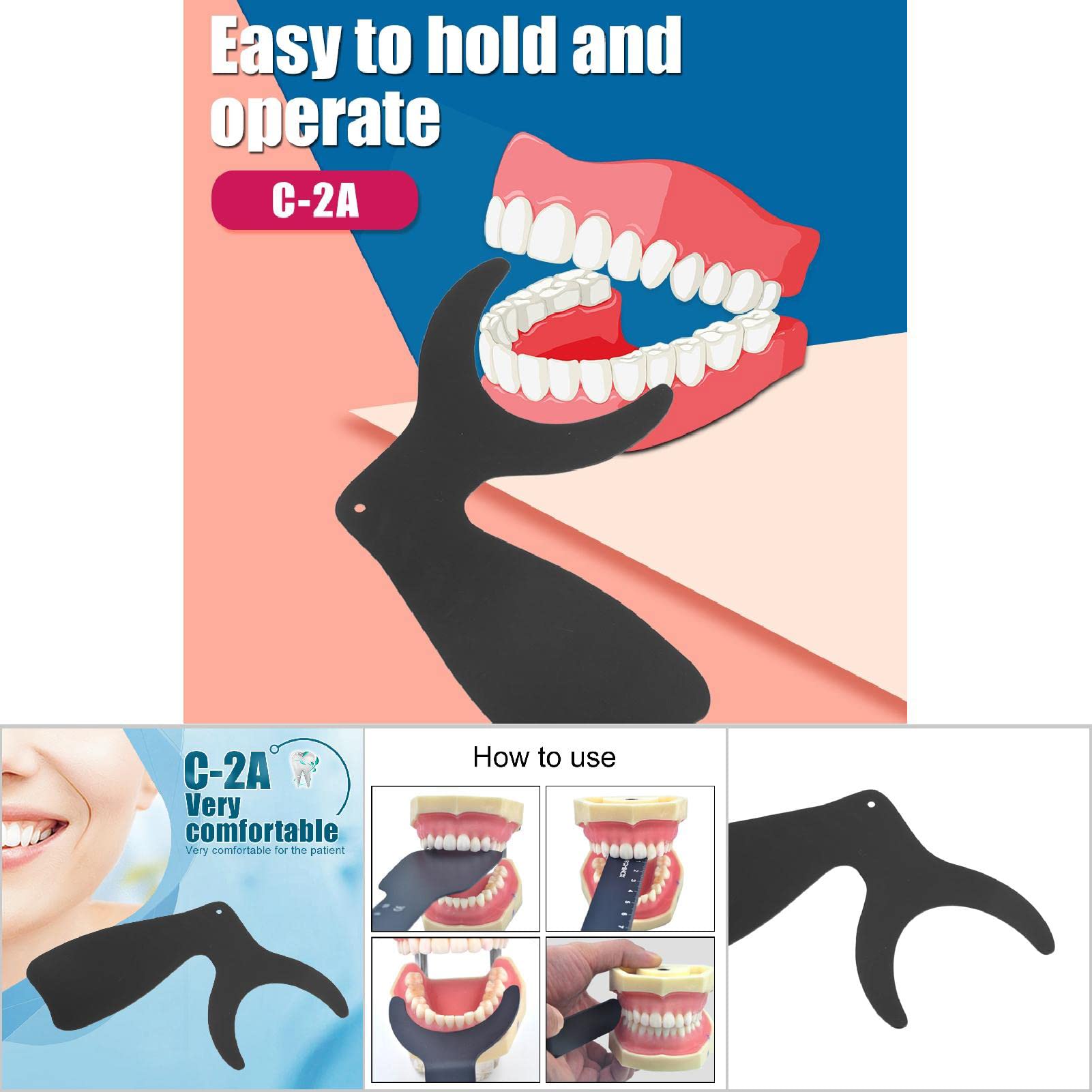 Photography Contraster, Oral Background, Dental Photography Black Background Palatal Photography Contraster Orthodontic Photographic, Bite Blocks (C-2A)