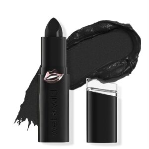 wet n wild halloween fantasy makers mega last lip color matte - eerie onyx