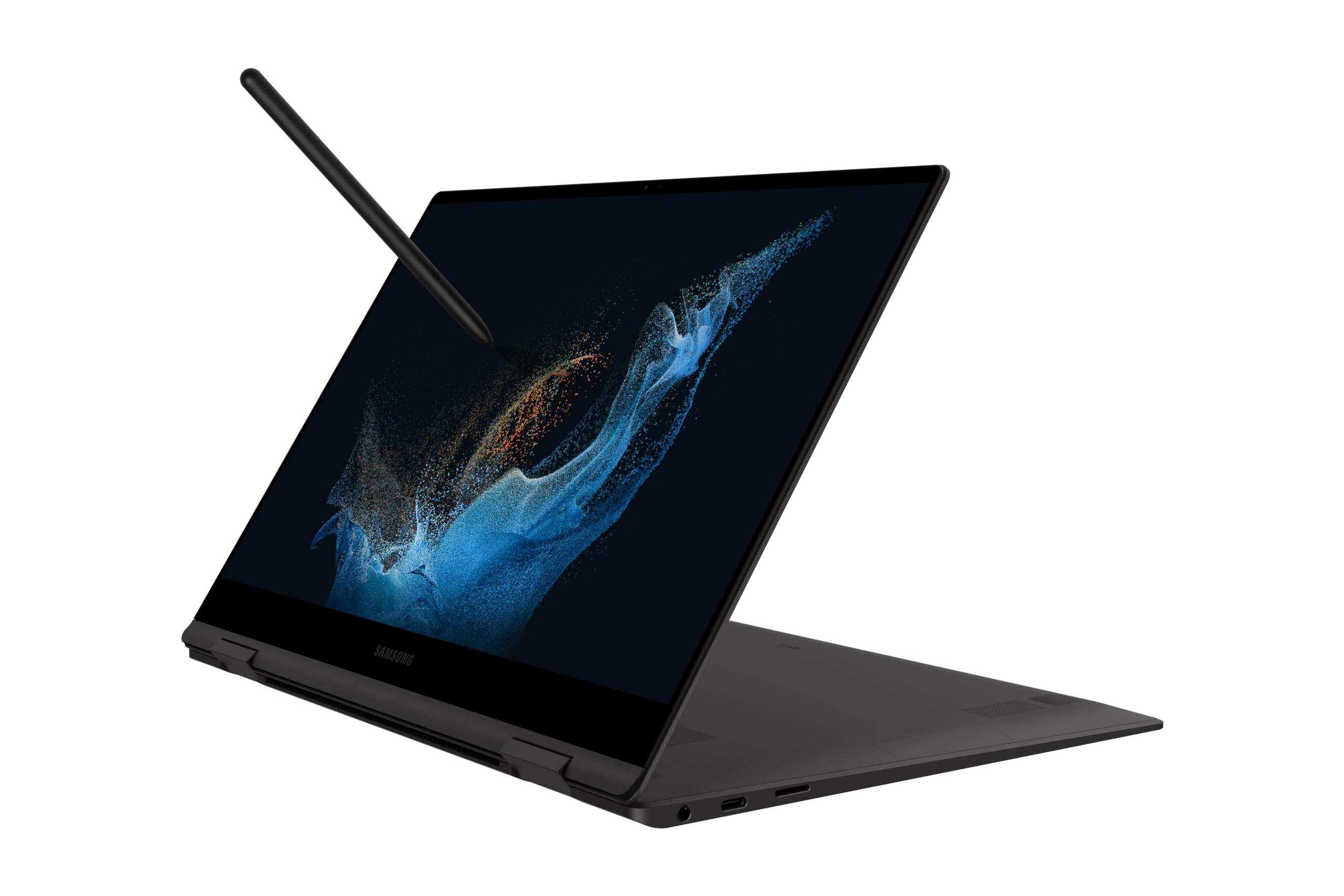 SAMSUNG Galaxy Book2 Pro 360 5G Connectivity 2-in-1 Laptop Computer/Windows 11/13.3” FHD AMOLED Touchscreen / 16GB / 256GB / Snapdragon 8cx Gen 3 Processor/S-Pen, 2023 Model, NP935QNA-KA2TT, Graphite