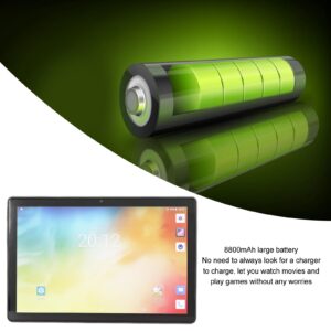 Computer Tablet, 5.0 Front 8MP Rear 20MP Dual Camera HD Tablet Gravity Sensor 2 in 1 for Office (#3)