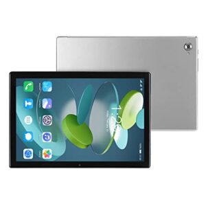 Tablet PC, Aluminum Alloy Octa Core CPU 8GB RAM 256GB ROM Dual Camera 10.1in FHD Office Tablet for Family (US Plug)