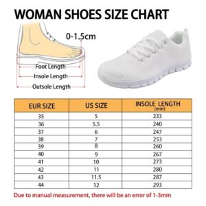 SYtrade Corgi Paw Flower Women Lightweight Running Shoes Breathable Mesh Sports Sock Shoes Women's Athletic Shoes